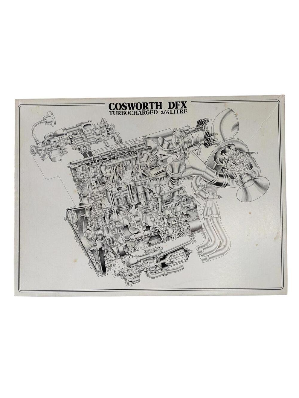 KK. Jigsaws U.K. Cosworth DFX 2.65L Engine Motor Puzzle 1000